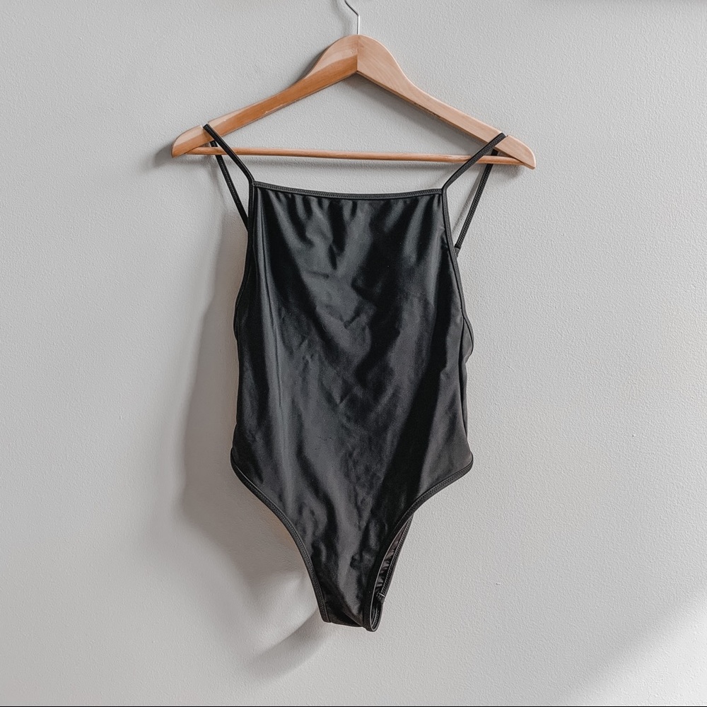 Aerie | cheeky cut bandeau one-piece swimsuit